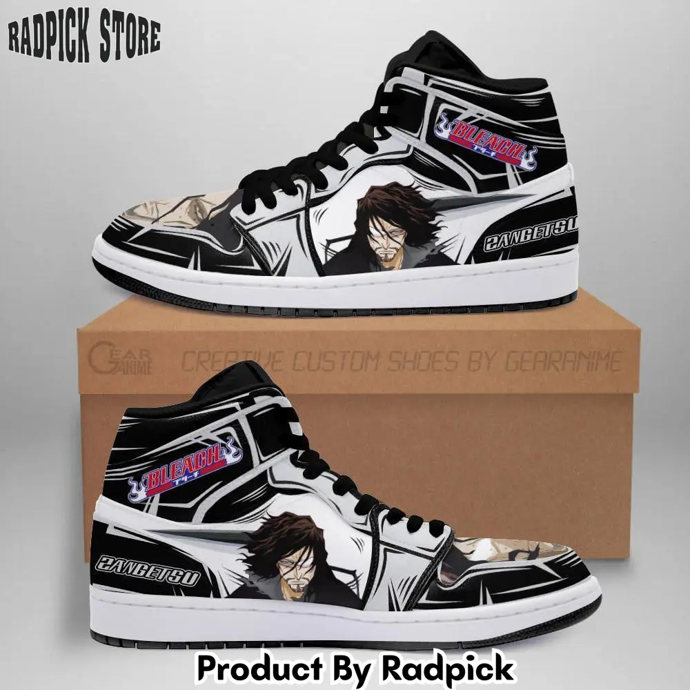 Zangetsu air jordan high top sneakers anime  rp0400903